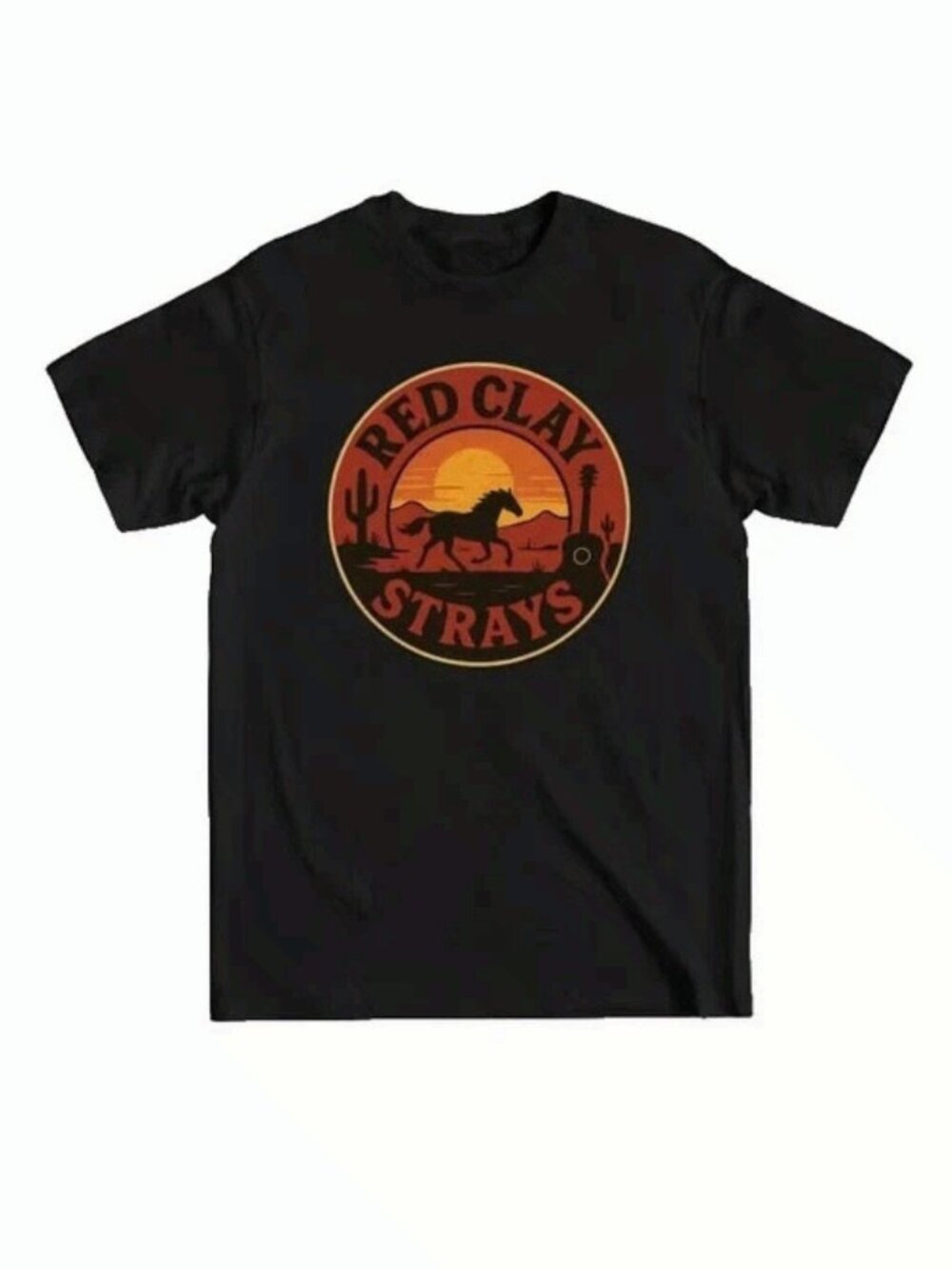 The Red Clay Strays Logo Graphic T-Shirt Country Band Unisex Tee